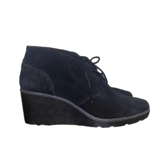 Clarks Shoes - Size 10 COLLECTION by Clark’s Soft Cushion Suede Wedges!